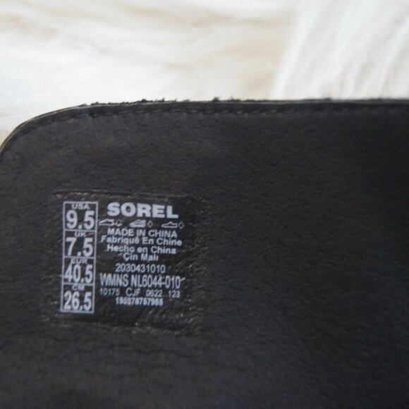 Sorel Joanie III Chunky Slide Sandals Size 9.5 - Picture 6 of 6